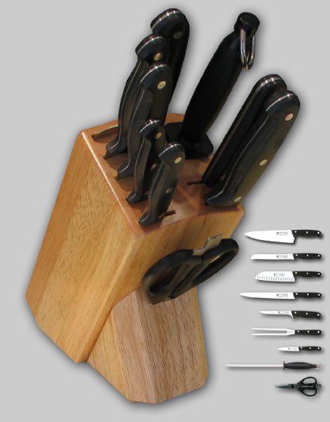 41499 Natural Knife Block