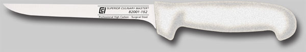 82001-202, 6" Boning Knife, Dairy White