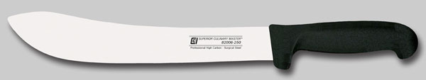 10" Butcher Knife, Poly/S Handle