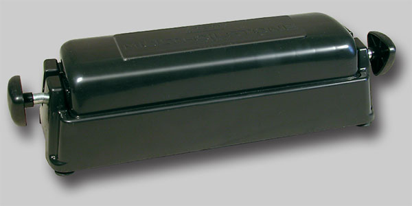 View of sharpening system closed
