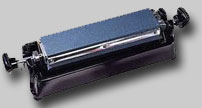 View of sharpening system open