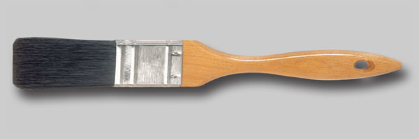1" Professional Pastry Brush, Flat