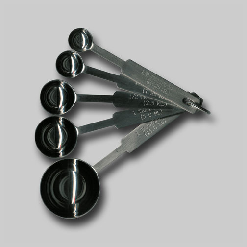 Measuring Spoons (Deep Bowl)