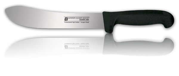8" Butcher Knife, Poly/S Handle