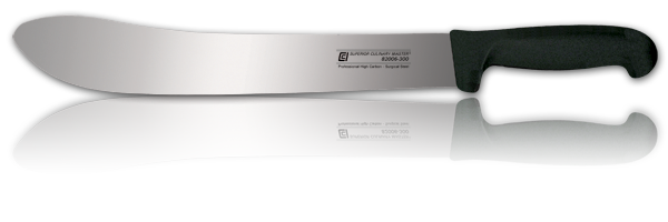 12" Butcher Knife, Poly/S Handle