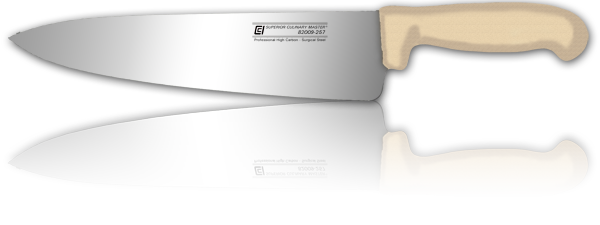 10" Chef's Knife, Tan Anti-slip Handle