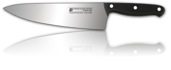 Superior Culinary Master - Ergonomic POM Handle Chef's Knife with Medium Handle