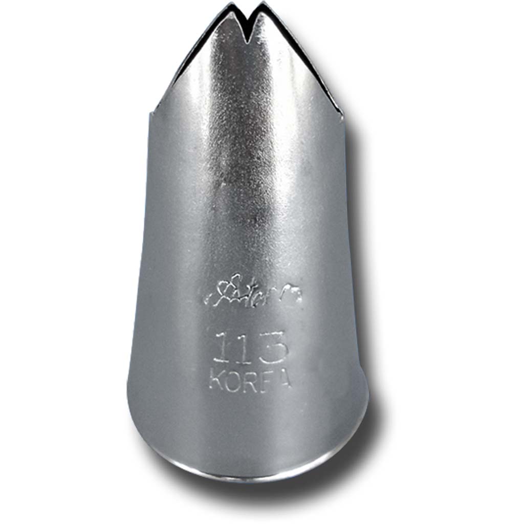 Special Leaf Pastry Tube - Stainless Steel