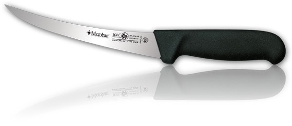 6" Boning Knife - Curved, Semi-Flex Blade, 18mm Wide