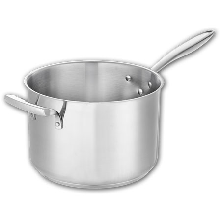 Deep Sauce Pan with Helper Handle