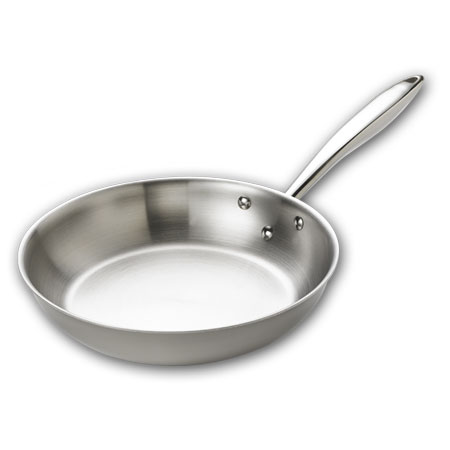 8" Tri-Ply Frying Pan (Natural)