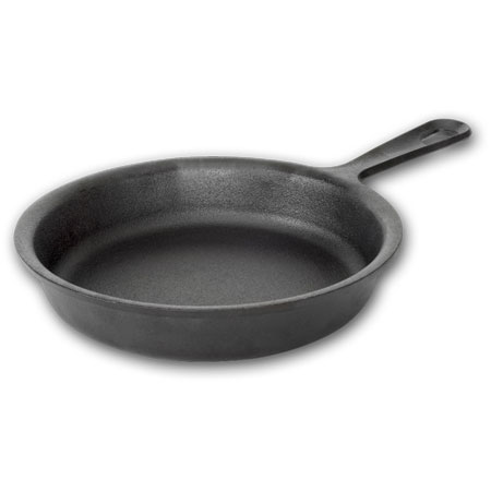 2.5 QT / 10" Pre-seasoned  Cast Iron Skillet, Round