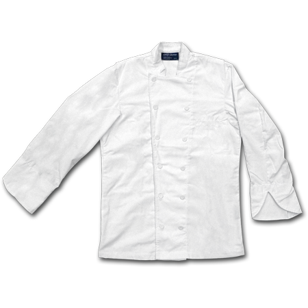 Chef Jacket with Mesh, 65% Polyester/35% Cotton