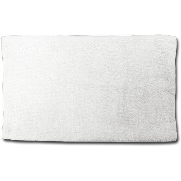 Full Terry Bar Wipe, White