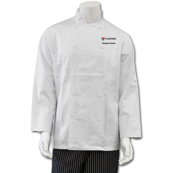 Chef Jackets with Buttons, 65% Polyester/35% Cotton, CJ-5300