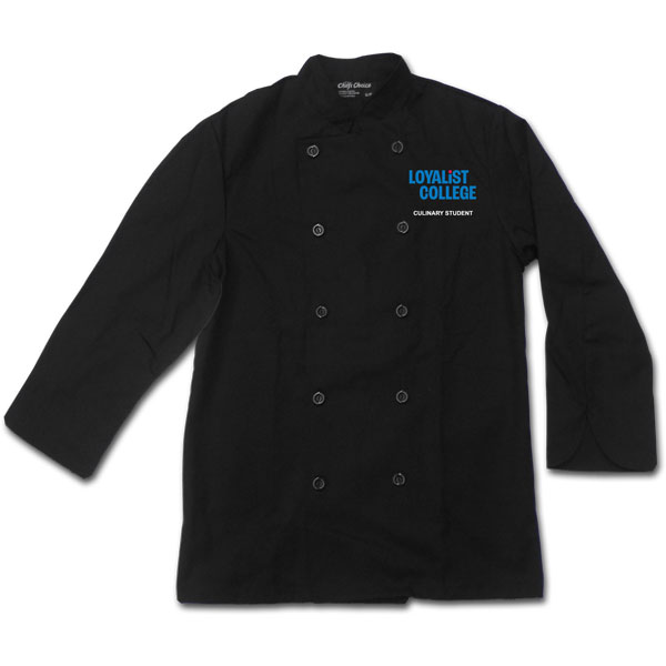 Loyalist College Chef Jacket (Black)