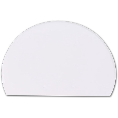 Bowl Scraper, White, Flexible