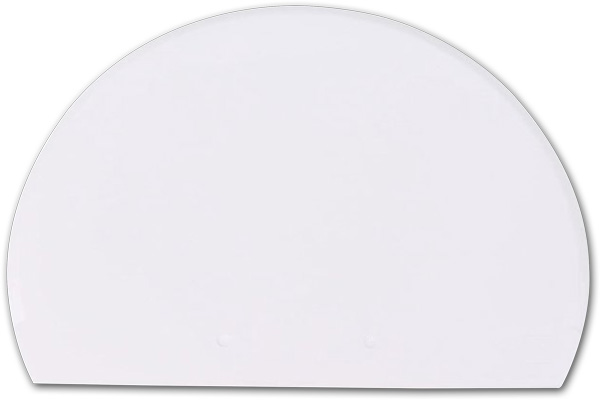 Bowl Scraper, White, Flexible