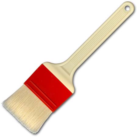 2.5" Pastry Brush, Natural, 4.0 cm, Short Bristles