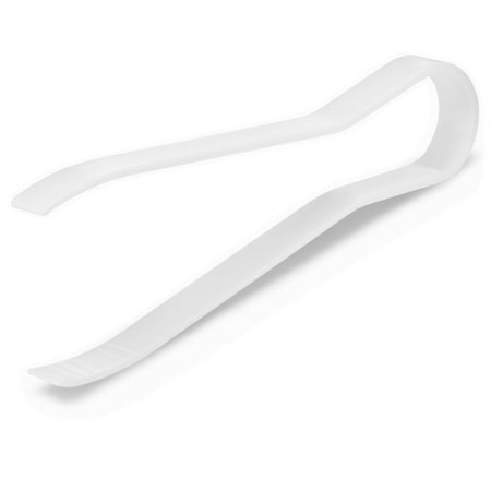 10" Tong, White (25 cm)