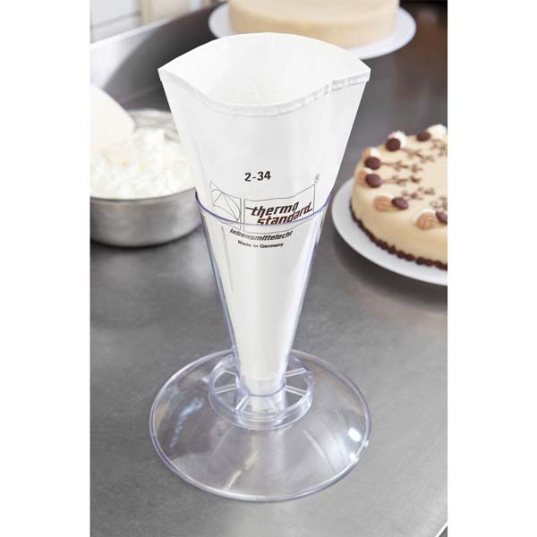 9" Support for Pastry Bags, Ivory #2
